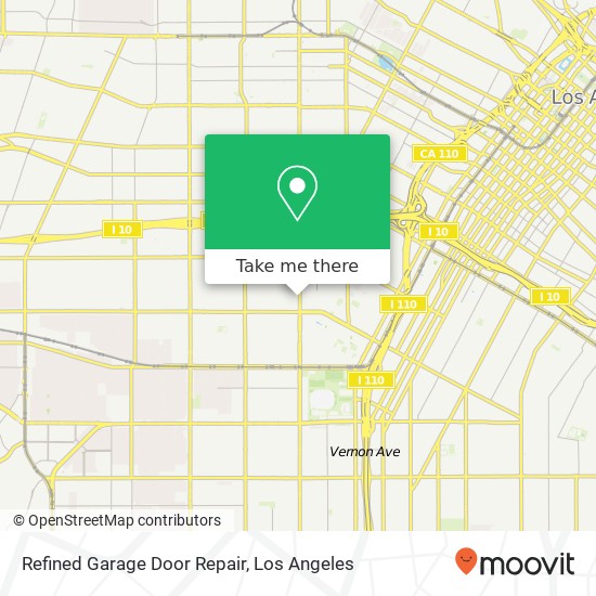 Refined Garage Door Repair map