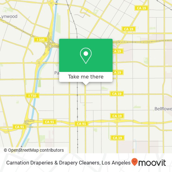 Carnation Draperies & Drapery Cleaners map