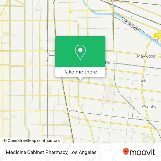 Medicine Cabinet Pharmacy map