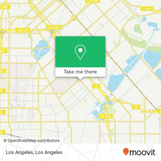 Los Angeles map