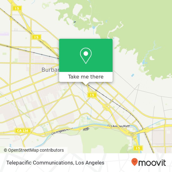 Telepacific Communications map