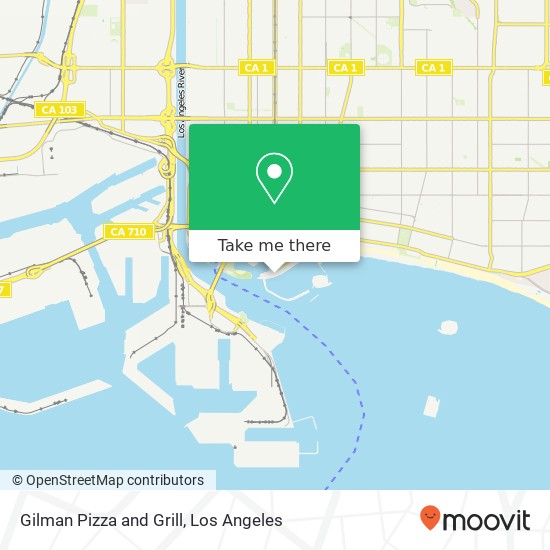 Gilman Pizza and Grill map