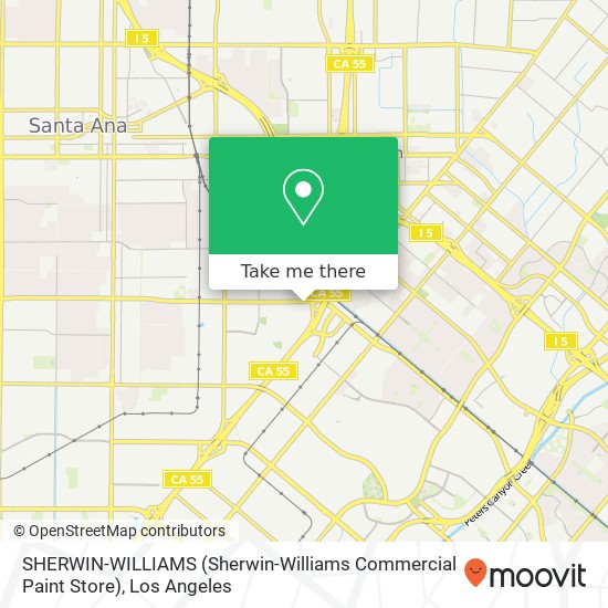 SHERWIN-WILLIAMS (Sherwin-Williams Commercial Paint Store) map