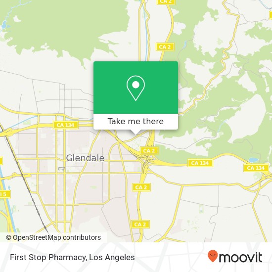 Mapa de First Stop Pharmacy