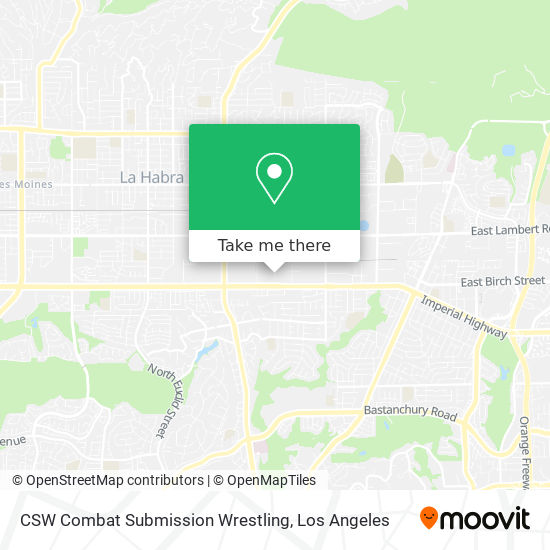 Mapa de CSW Combat Submission Wrestling