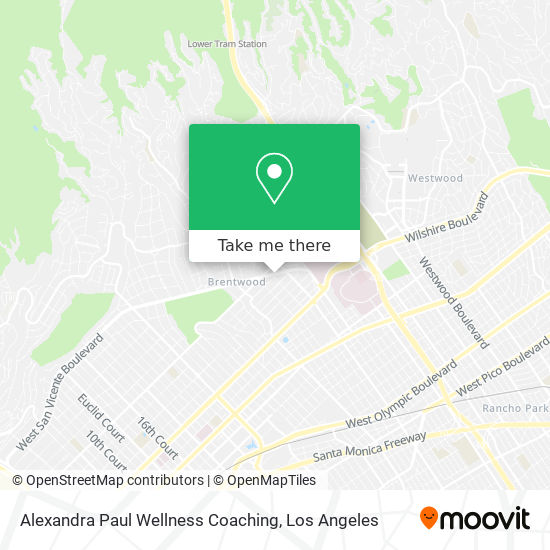 Mapa de Alexandra Paul Wellness Coaching