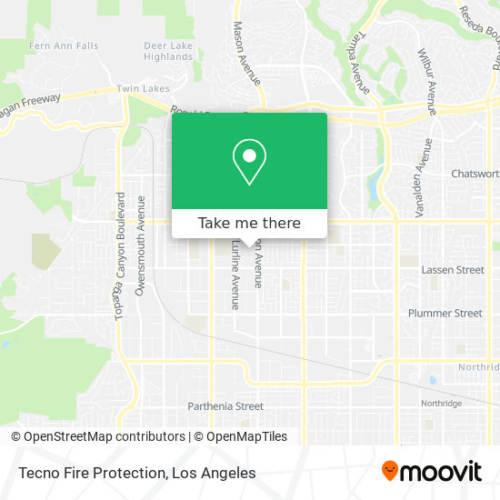Tecno Fire Protection map
