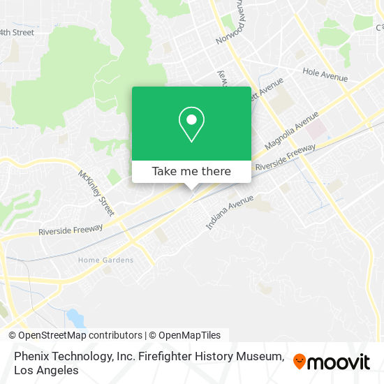 Phenix Technology, Inc. Firefighter History Museum map