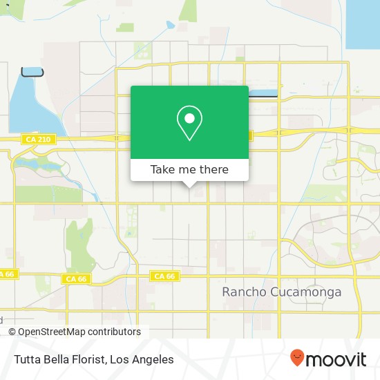 Tutta Bella Florist map