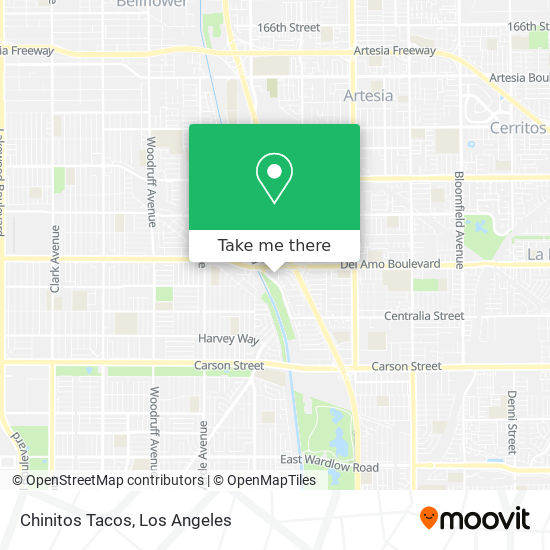 Chinitos Tacos map