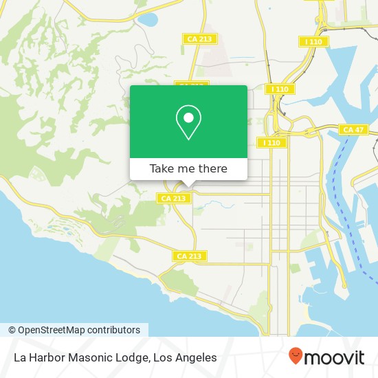 Mapa de La Harbor Masonic Lodge