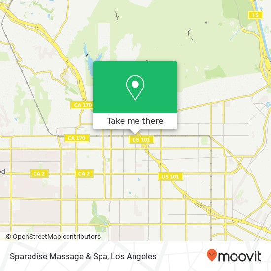 Sparadise Massage & Spa map