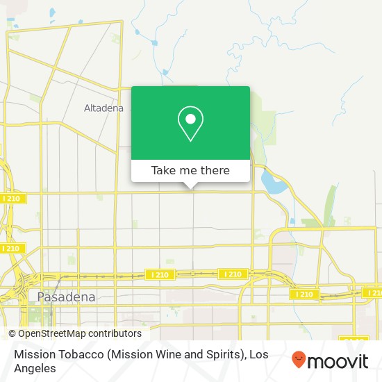 Mission Tobacco (Mission Wine and Spirits) map