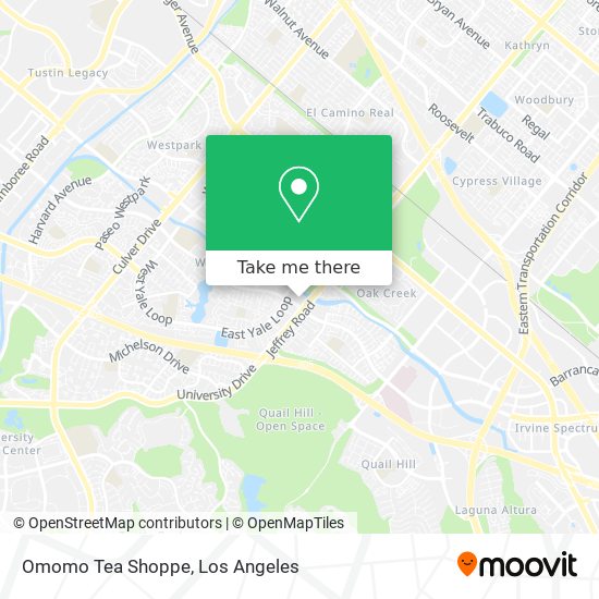 Mapa de Omomo Tea Shoppe