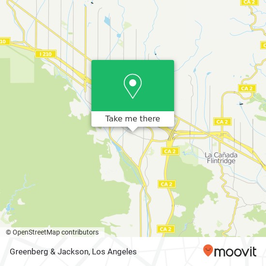 Greenberg & Jackson map