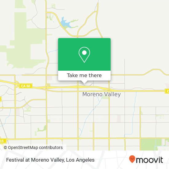 Mapa de Festival at Moreno Valley