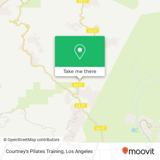 Mapa de Courtney's Pilates Training