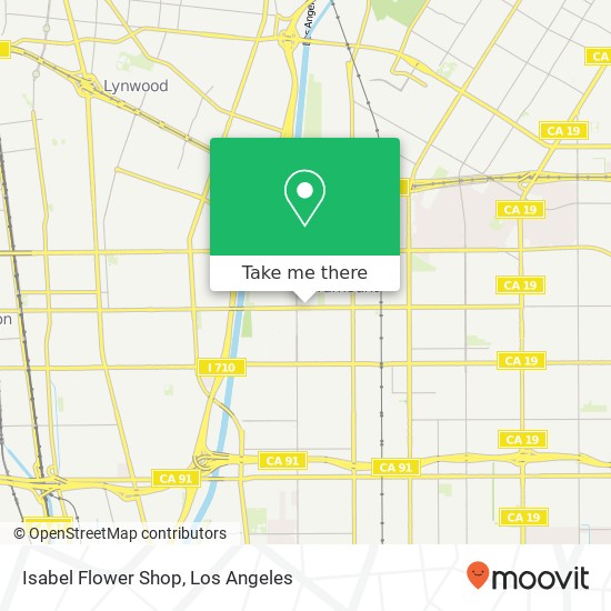Isabel Flower Shop map