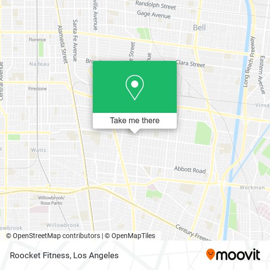 Mapa de Roocket Fitness