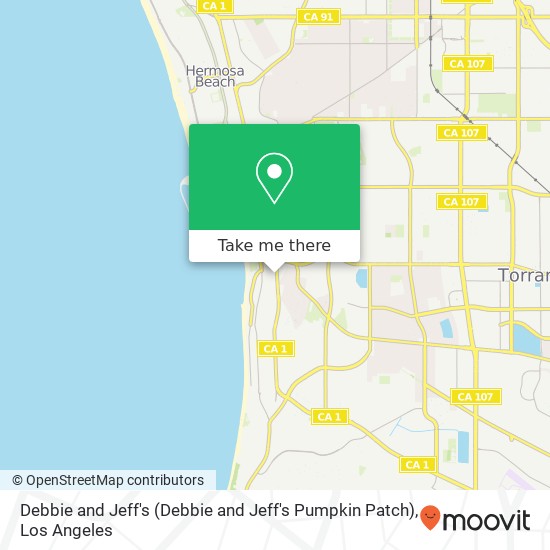 Mapa de Debbie and Jeff's (Debbie and Jeff's Pumpkin Patch)