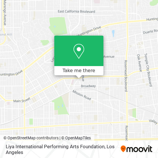 Liya International Performing Arts Foundation map