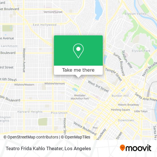 Teatro Frida Kahlo Theater map