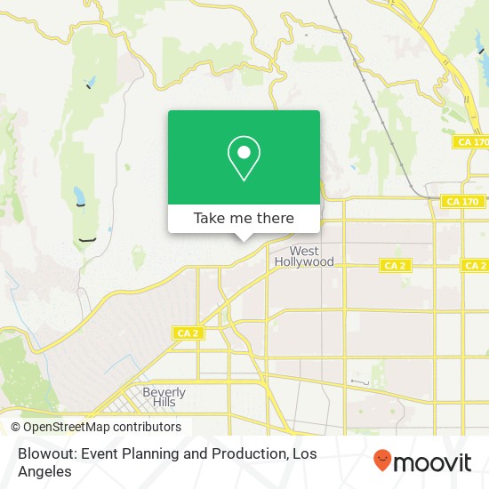 Blowout: Event Planning and Production map