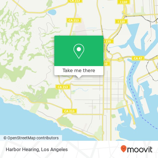 Harbor Hearing map