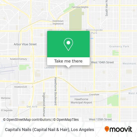 Mapa de Capital's Nails (Capital Nail & Hair)