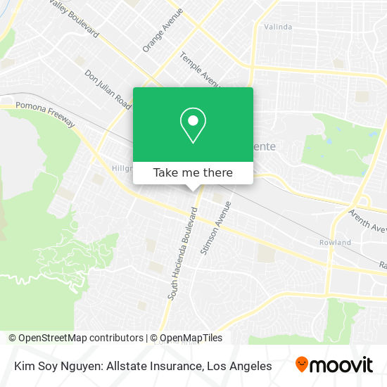 Mapa de Kim Soy Nguyen: Allstate Insurance