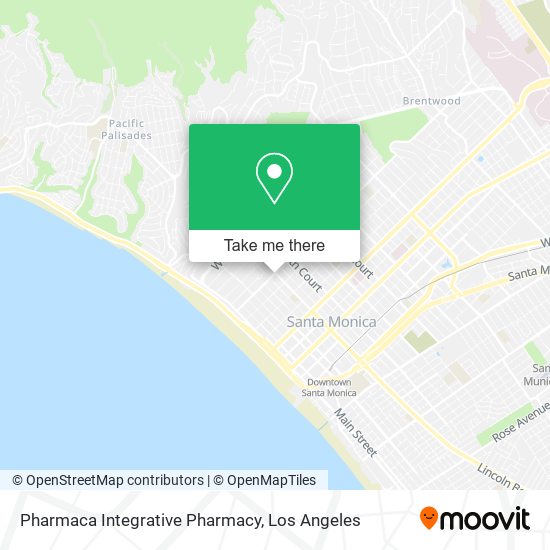 Mapa de Pharmaca Integrative Pharmacy