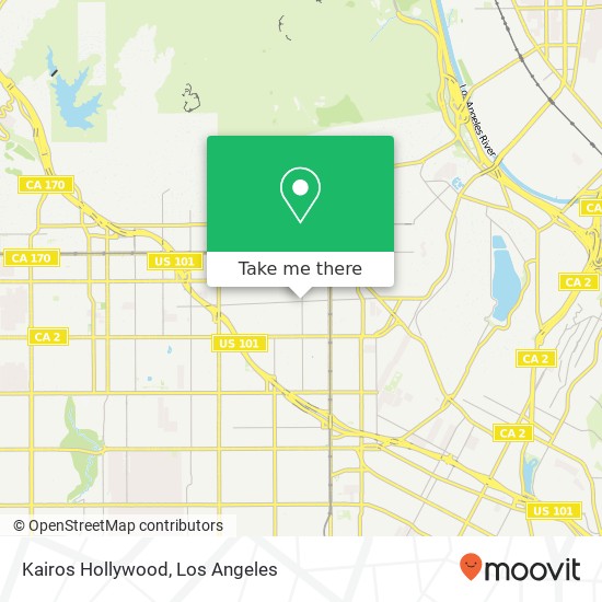 Mapa de Kairos Hollywood