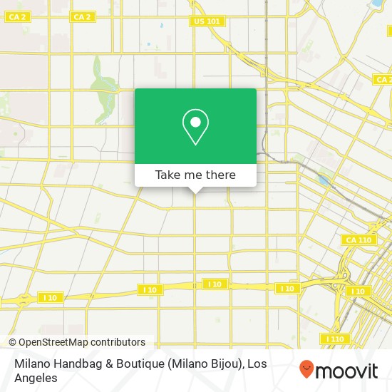 Milano Handbag & Boutique (Milano Bijou) map