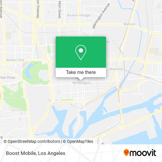 Boost Mobile map