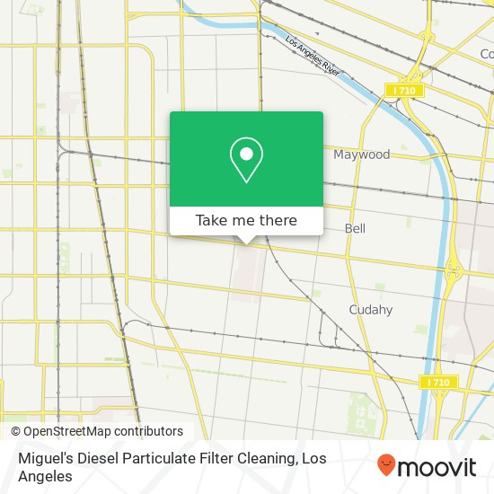 Miguel's Diesel Particulate Filter Cleaning map