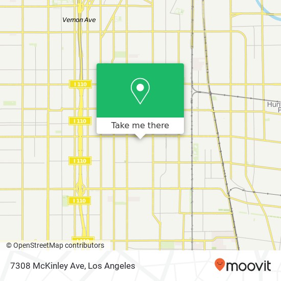 Mapa de 7308 McKinley Ave