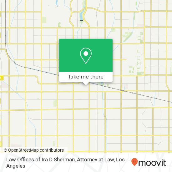 Mapa de Law Offices of Ira D Sherman, Attorney at Law