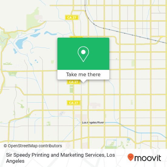 Sir Speedy Printing and Marketing Services map