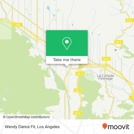 Mapa de Wendy Dance Fit