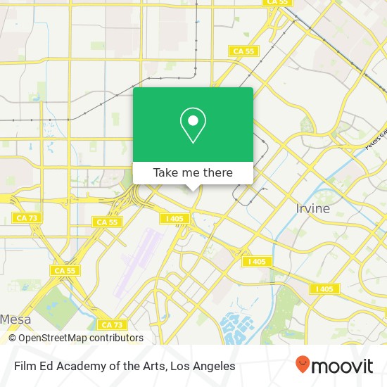 Mapa de Film Ed Academy of the Arts