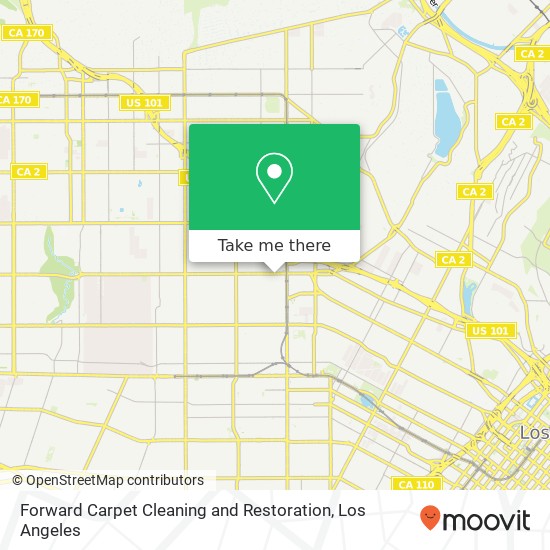 Mapa de Forward Carpet Cleaning and Restoration