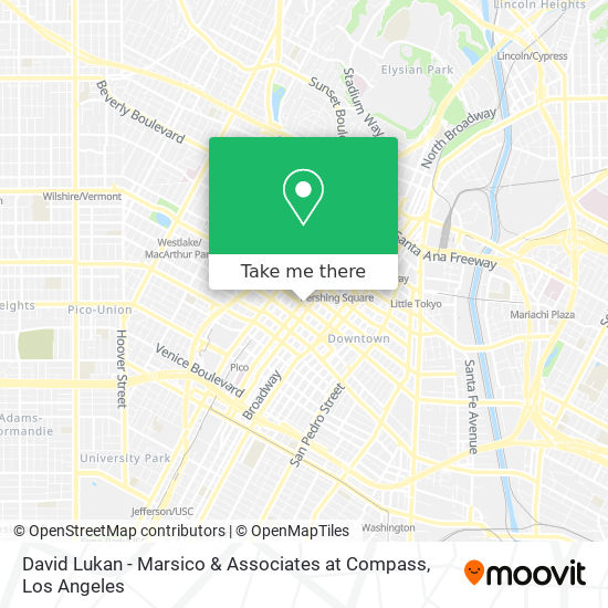 Mapa de David Lukan - Marsico & Associates at Compass