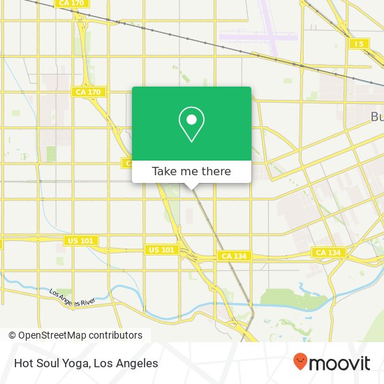 Mapa de Hot Soul Yoga