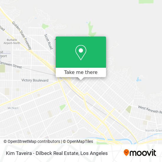 Kim Taveira - Dilbeck Real Estate map