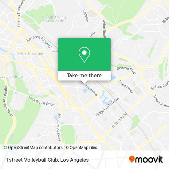 Tstreet Volleyball Club map