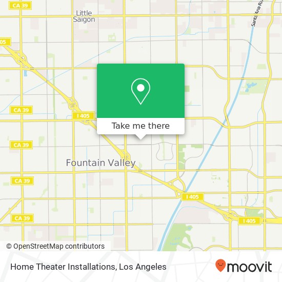 Home Theater Installations map