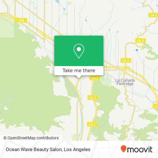 Mapa de Ocean Wave Beauty Salon