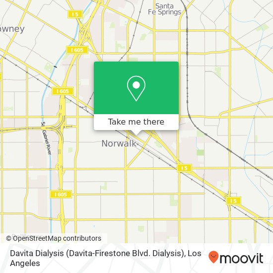 Davita Dialysis (Davita-Firestone Blvd. Dialysis) map