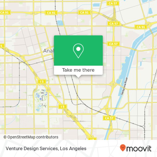 Venture Design Services map