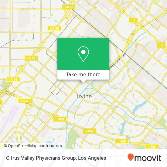 Citrus Valley Physicians Group map